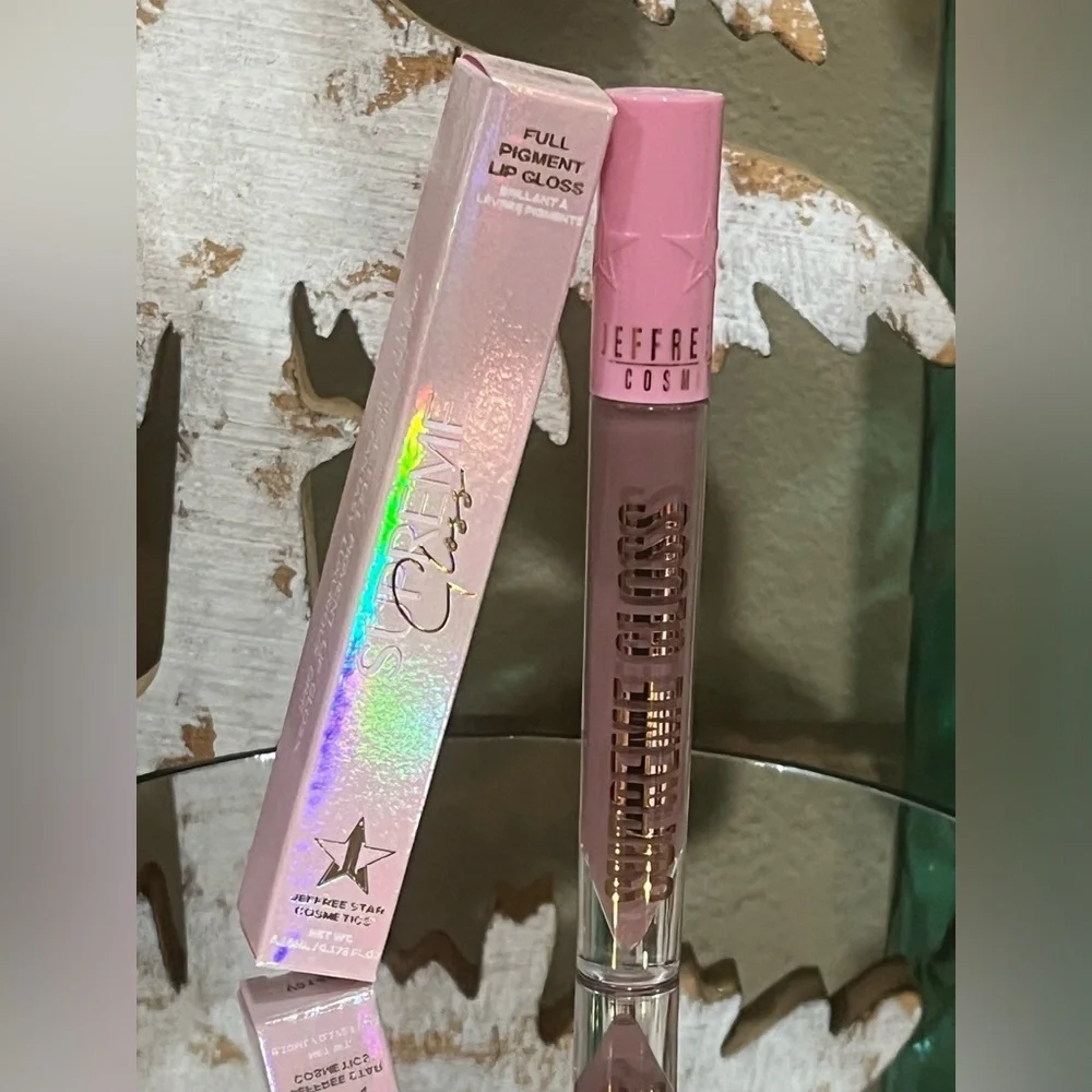Jeffree Star Supreme Gloss in Tea Bag, new!
